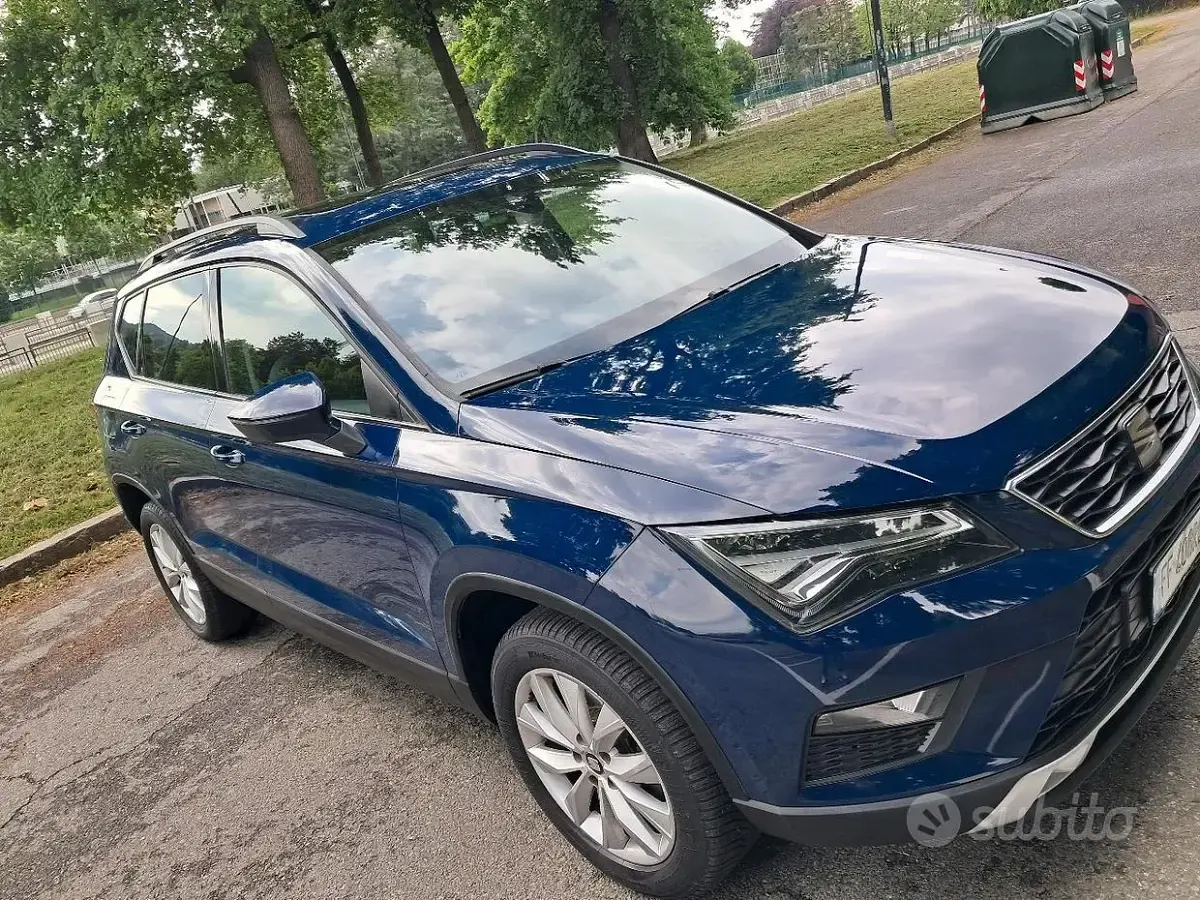 Brugt Seat Ateca 115 HK (84 kW) 2016 Blå SUV