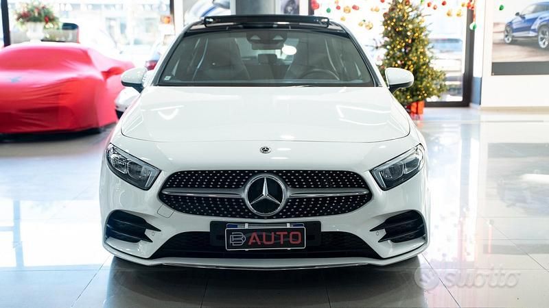 Usata Mercedes A180 Premium Plus 116 CV (85 kW) 2018 Bianco Berlina