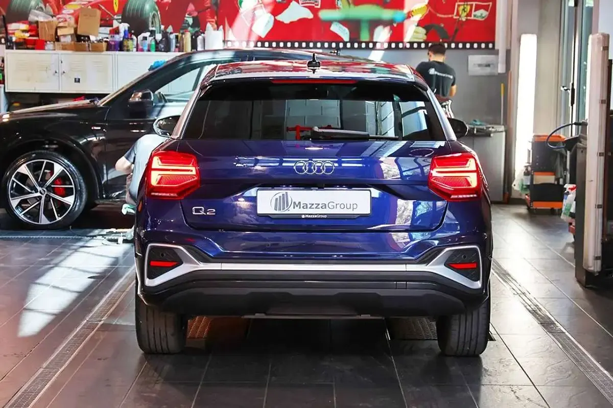 Usata Audi Q2 S-Line 150 CV (110 kW) 2021 Blu/azzurro SUV