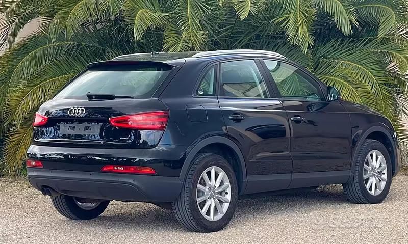 Usata Audi Q3 Advanced 140 CV (102 kW) 2015 Nero SUV