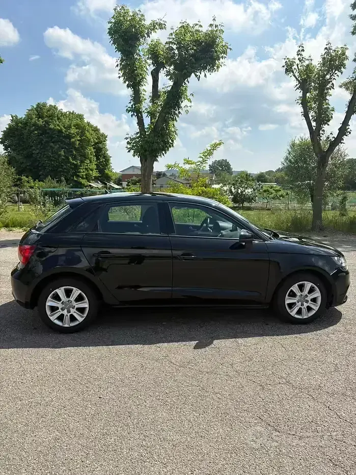 Usata Audi A1 90 CV (66 kW) 2014 Nero Utilitaria