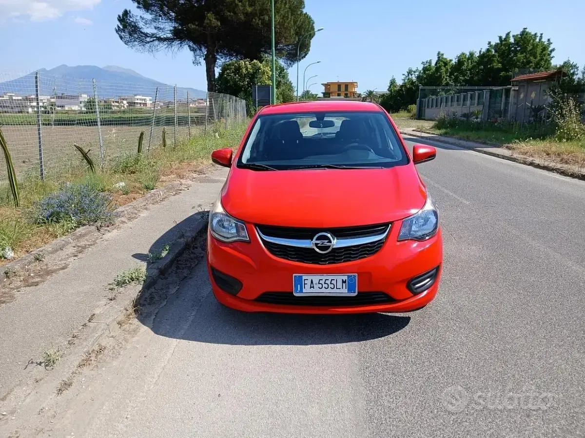 Usata Opel Karl 75 CV (55 kW) 2015 Rosso Utilitaria