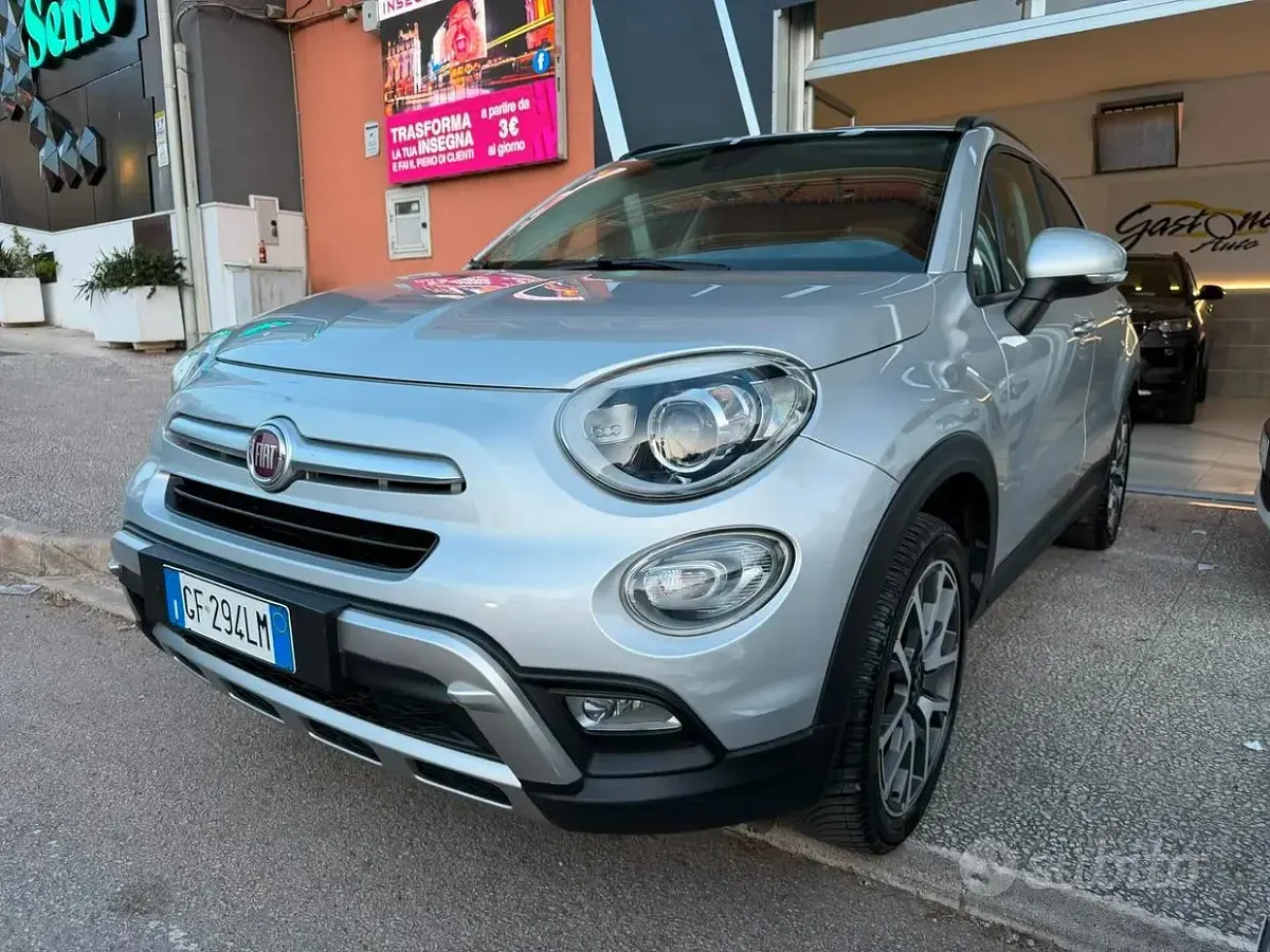 Usata Fiat 500X Cross 120 CV (88 kW) 2018 Grigio SUV