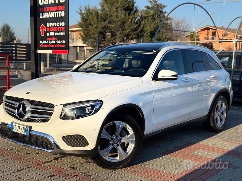 Usata Mercedes GLC220 Premium 204 CV (150 kW) 2016 Bianco SUV