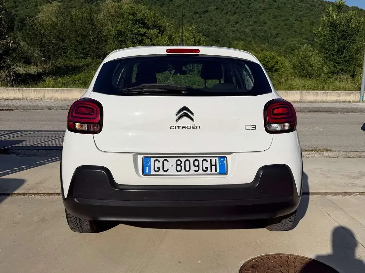 Usata Citroën C3 Feel 83 CV (61 kW) 2020 Bianco Utilitaria