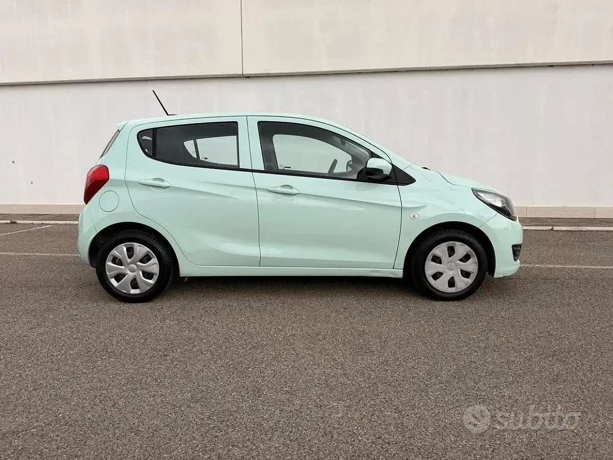 Usata Opel Karl 73 CV (53 kW) 2017 Verde Utilitaria