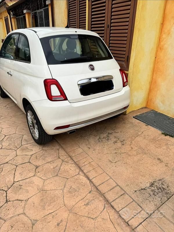 Usata Fiat 500 95 CV (69 kW) 2017 Bianco Utilitaria