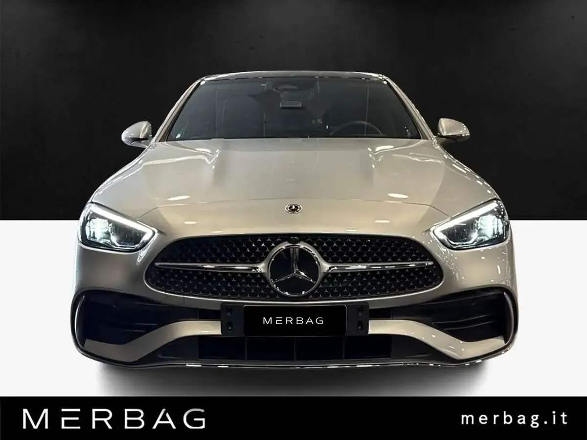 Usata Mercedes C200 Advanced Plus 204 CV (150 kW) 2025 Argento Berlina