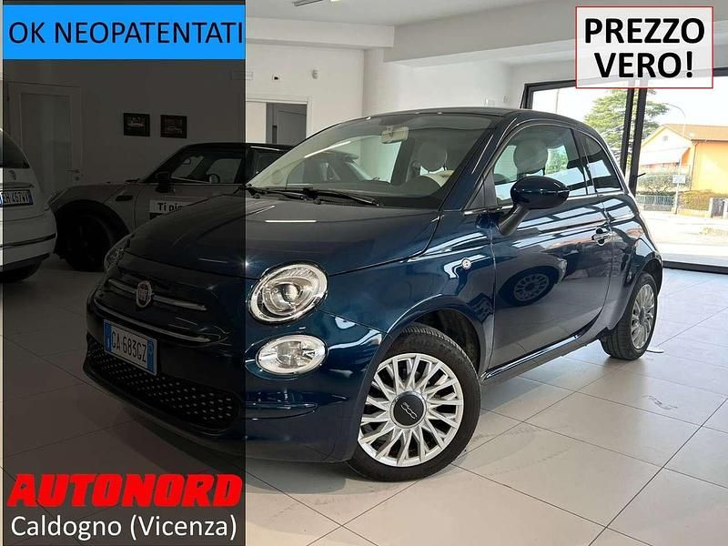 Usata Fiat 500 Lounge 69 CV (50 kW) 2020 Blu/azzurro Berlina