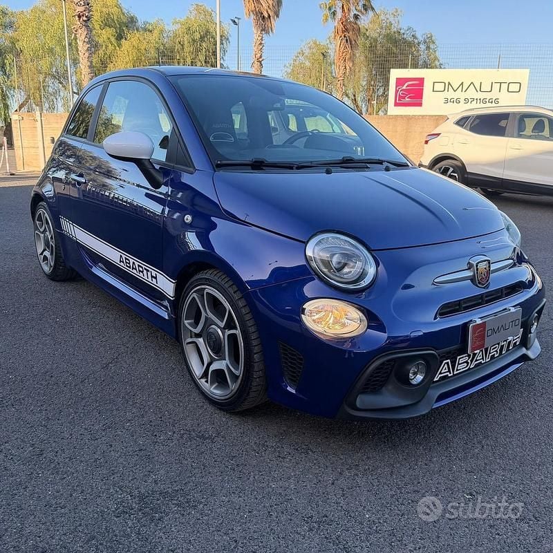 Usata Abarth 595 Turismo 165 CV (121 kW) 2018 Blu Berlina