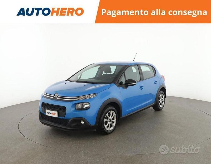 Usata Citroën C3 Feel 83 CV (61 kW) 2019 Blu Utilitaria