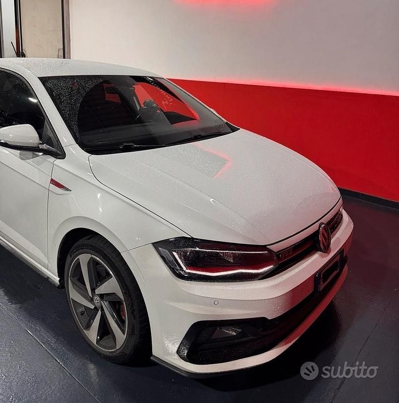Usata VW Polo GTI 200 CV (147 kW) 2019 Bianco Utilitaria
