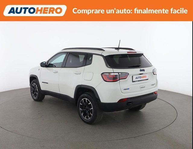 Usata Jeep Compass Trailhawk 179 CV (131 kW) 2021 Bianco SUV