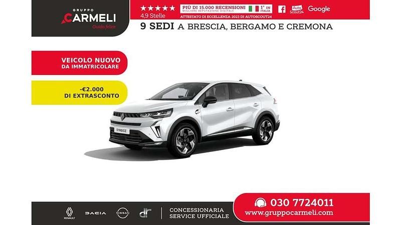 Nuova Renault Symbioz Techno 160 CV (117 kW) 2026 Bianco nacrè SUV