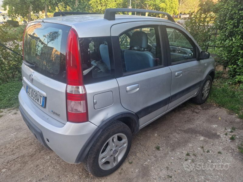 Usata Fiat Panda 77 CV (56 kW) 2008 Grigio Utilitaria