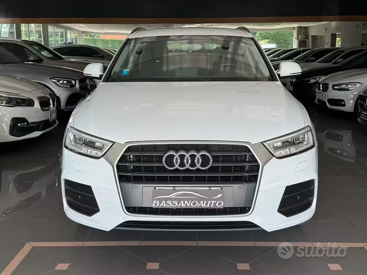 Usata Audi Q3 Business 150 CV (110 kW) 2015 Bianco SUV