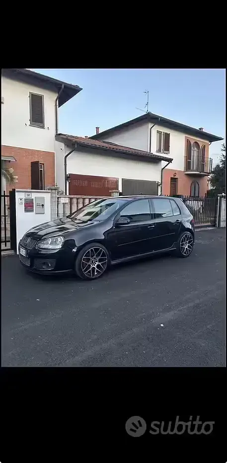 Usata VW Golf V GTI 200 CV (147 kW) 2007 Nero Berlina