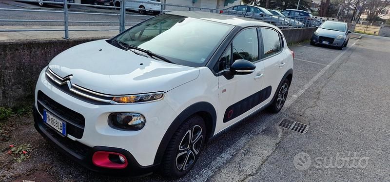 Usata Citroën C3 PureTech 82 CV (60 kW) 2018 Bianco Utilitaria