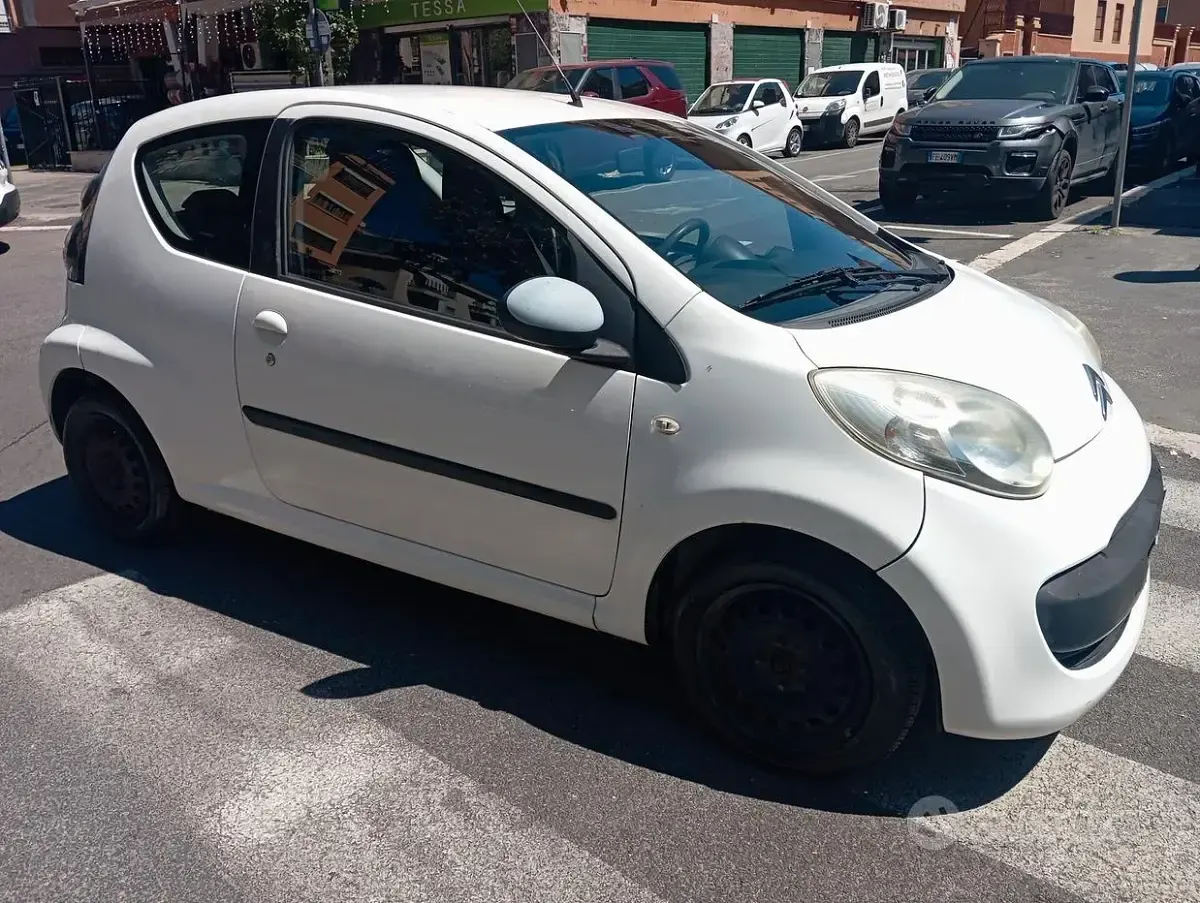 Second-hand Citroën C1 68 CP (50 kW) 2008 Alb Hatchback