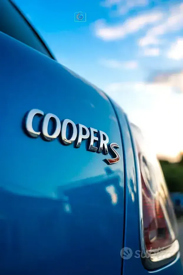 Usata Mini Cooper S 184 CV (135 kW) 2010 Blu Utilitaria