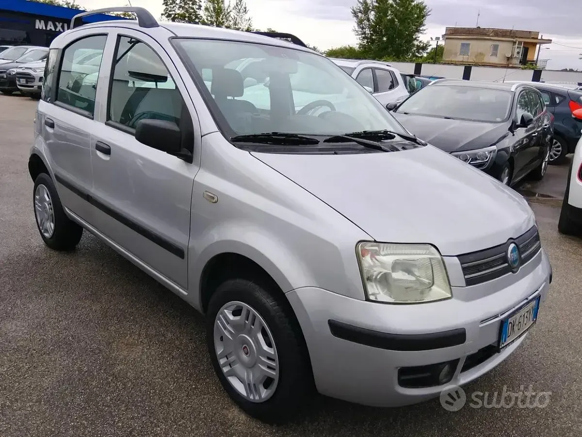 Usata Fiat Panda 60 CV (44 kW) 2007 Grigio Utilitaria