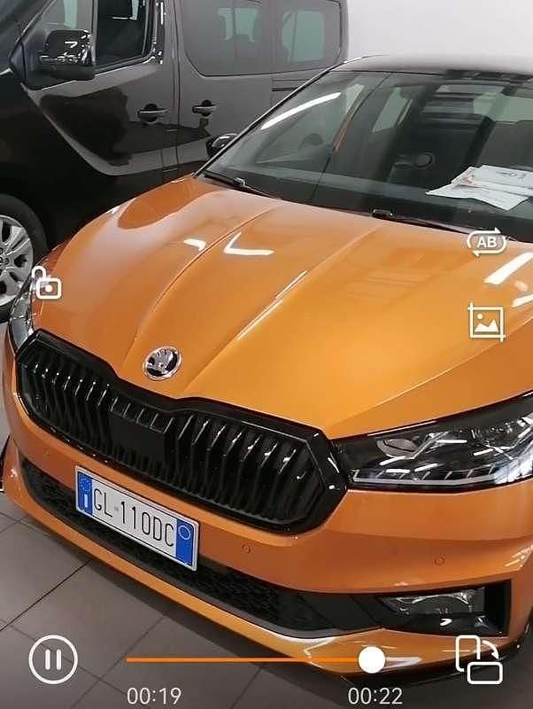 Usata Skoda Fabia Monte Carlo 150 CV (110 kW) 2022 Bronzo Utilitaria