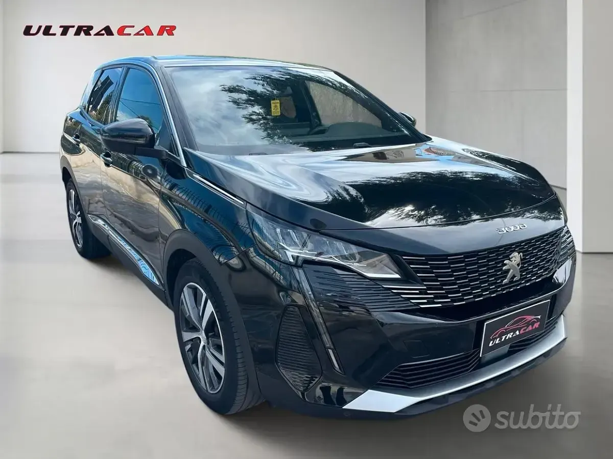 Usata Peugeot 3008 Allure 131 CV (96 kW) 2023 Nero SUV