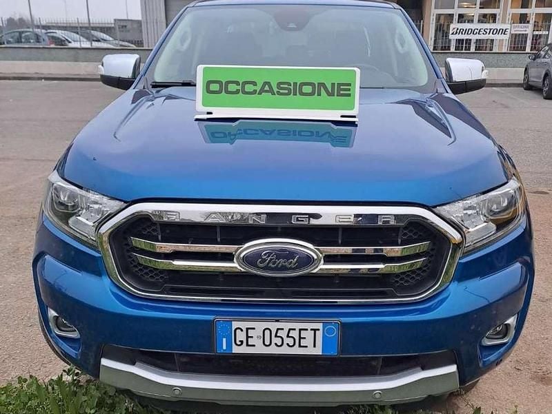 Usata Ford Ranger Limited 170 CV (125 kW) 2021 Blu/azzurro Pick-up
