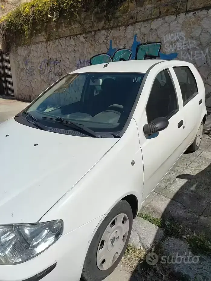 Usata Fiat Punto 2004 Bianco Utilitaria
