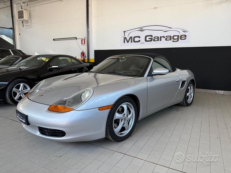 Grigio Usata 2002 Porsche Boxster Cabrio | 19.900 € (Super prezzo) - Immagine 1/4