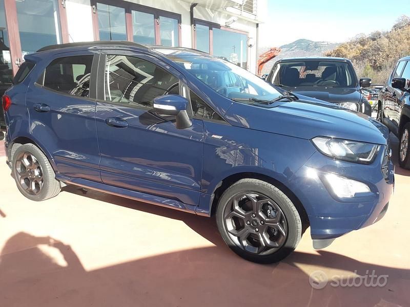 Usata Ford Ecosport ST 125 CV (91 kW) 2022 Blu SUV