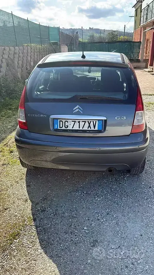 Usata Citroën C3 68 CV (50 kW) 2007 Grigio Berlina