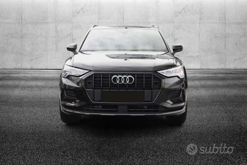 Usata Audi Q3 Advanced 150 CV (110 kW) 2021 Nero metallizzato SUV