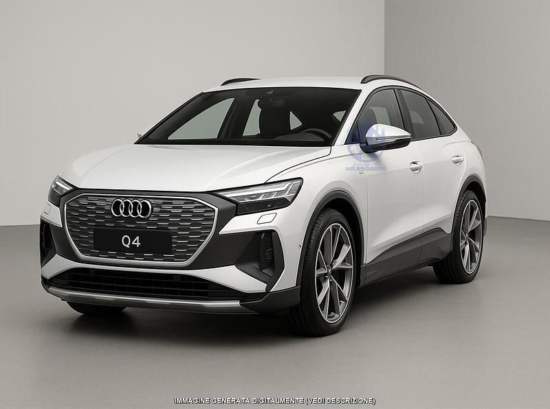 Usata Audi Q4 Sportback e-tron S-Line 210 kW (286 CV) 2024 Bianco SUV
