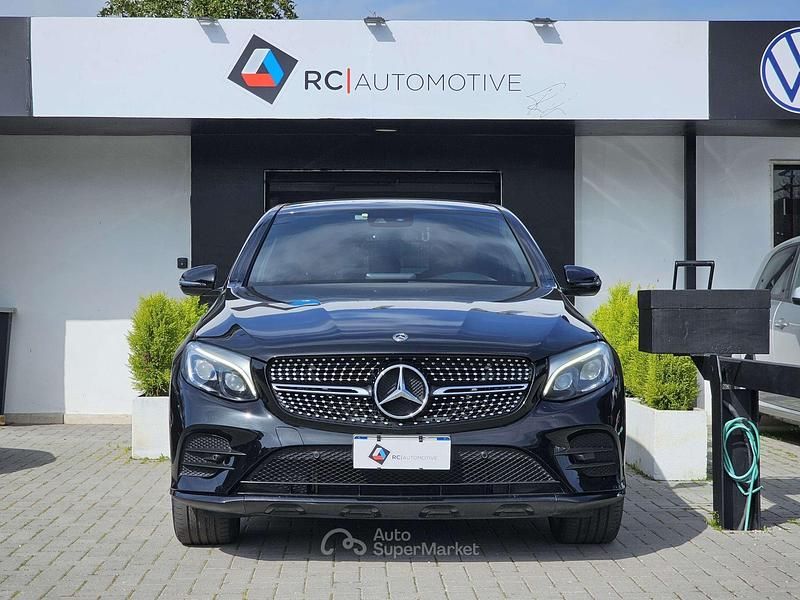 Usata Mercedes GLC450 Premium 204 CV (150 kW) 2018 Nero Coupé