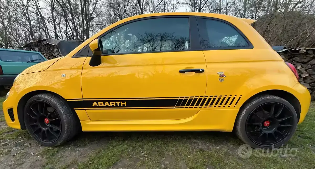 Usata Abarth 595 145 CV (106 kW) 2021 Giallo Berlina