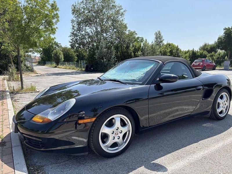 Usata Porsche Boxster 220 CV (161 kW) 2001 Nero Cabrio
