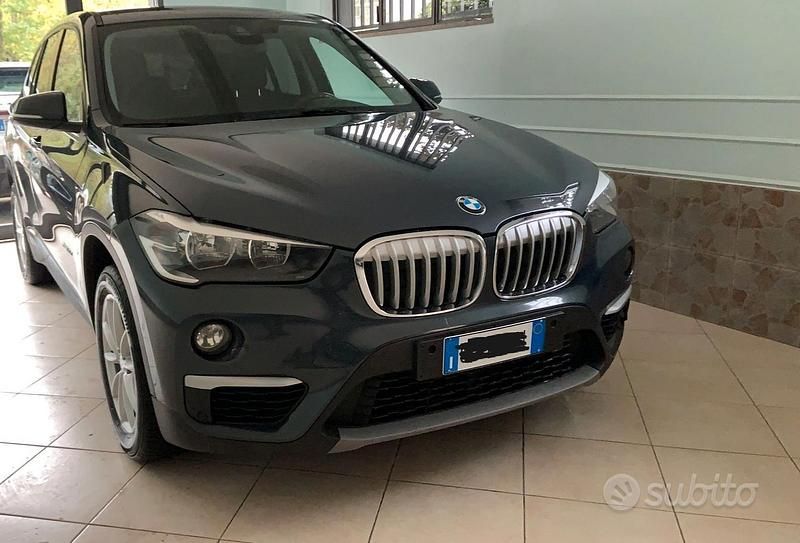 Usata BMW X1 116 CV (85 kW) 2017 Blu SUV