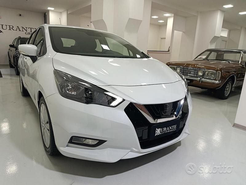 Usata Nissan Micra Acenta 92 CV (67 kW) 2023 Bianco Utilitaria