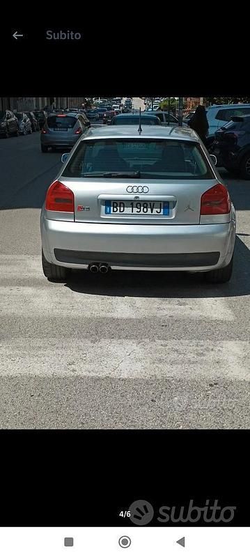 Usata Audi S3 210 CV (154 kW) 1999 Grigio Utilitaria