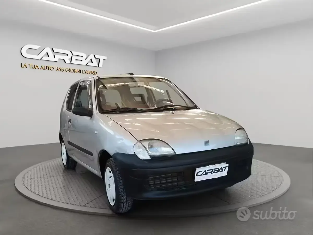 Usata Fiat Seicento Young 39 CV (28 kW) 1999 Grigio Utilitaria