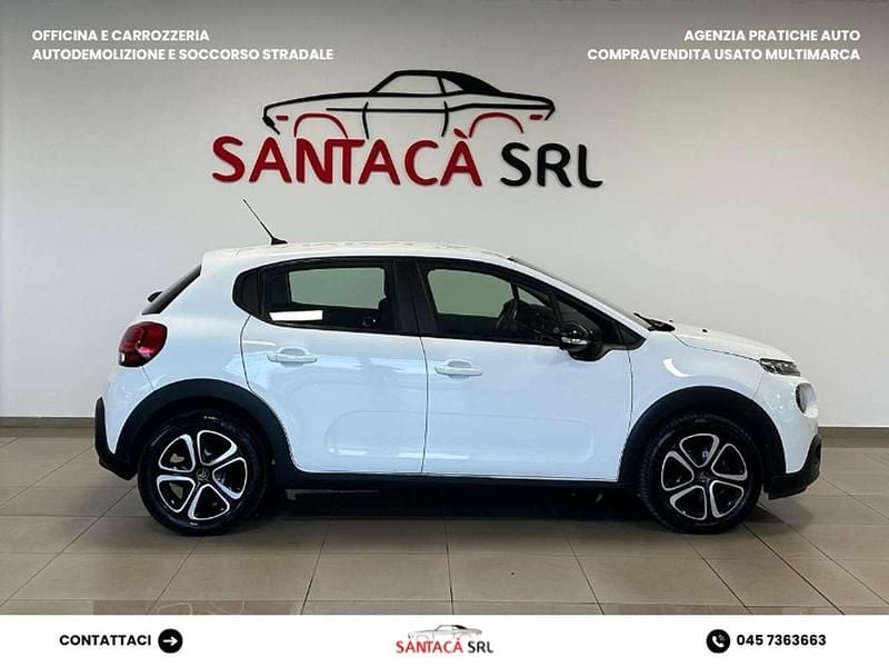 Usata Citroën C3 Shine 75 CV (55 kW) 2018 Bianco Utilitaria