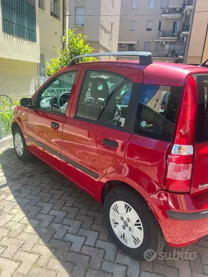 Usata Fiat Panda 60 CV (44 kW) 2008 Rosso Utilitaria