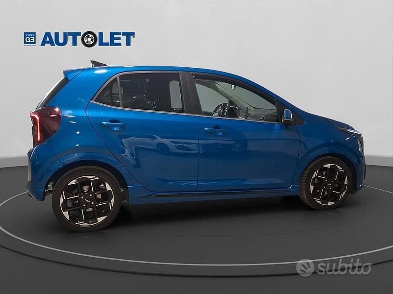 Usata Kia Picanto GT-Line 80 CV (58 kW) 2024 Blu Utilitaria