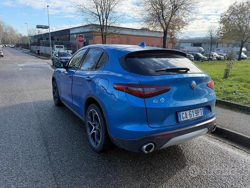 Usata Alfa Romeo Stelvio 210 CV (154 kW) 2020 Blu SUV