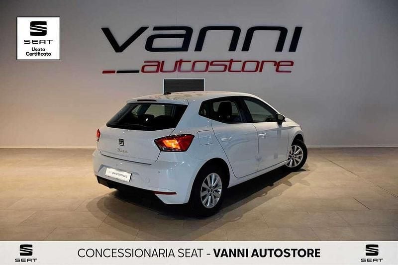 Usata Seat Ibiza Business 90 CV (66 kW) 2022 Bianco Berlina