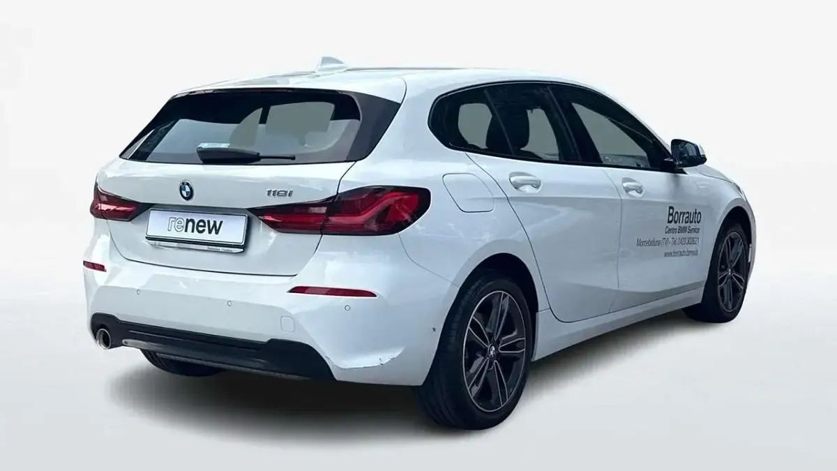 Usata BMW 118 140 CV (102 kW) 2020 Bianco Berlina