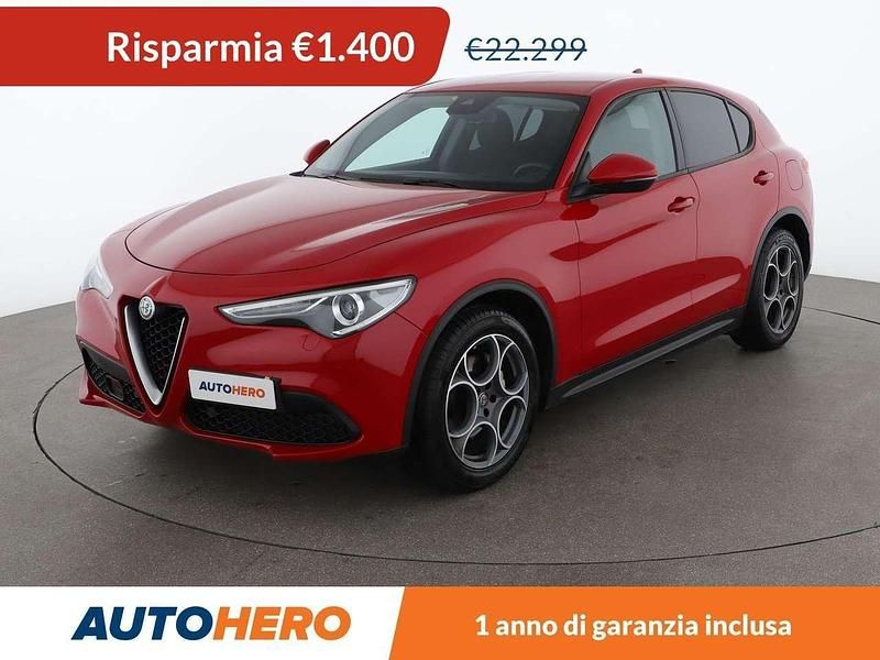 Rosso Usata 2019 Alfa Romeo Stelvio Tech Edition SUV | 20.899 € (Buon prezzo) - Immagine 1/3