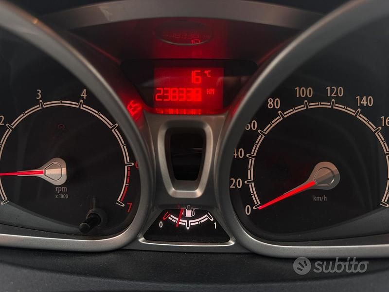 Usata Ford Fiesta Titanium 2012 Bianco Utilitaria