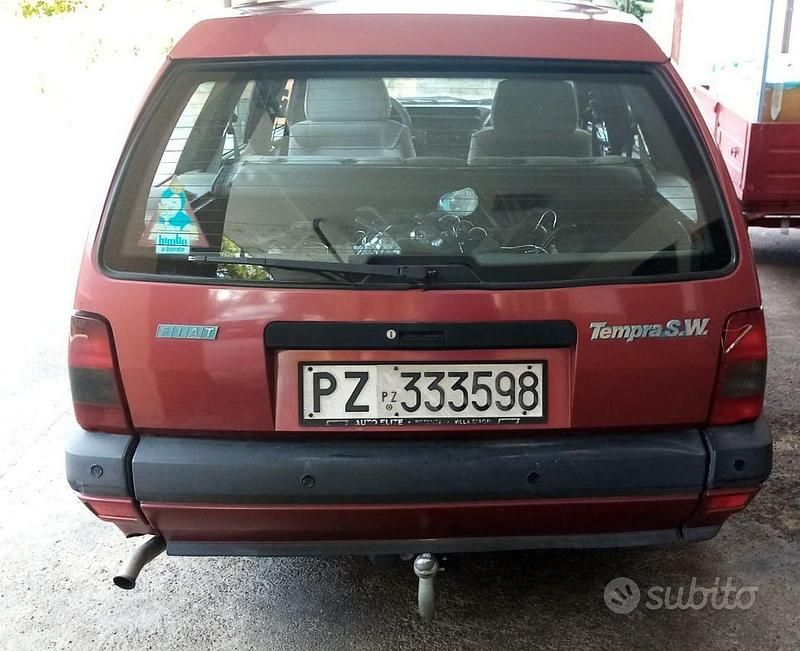 Usata Fiat Tempra 1993 Rosso Station wagon